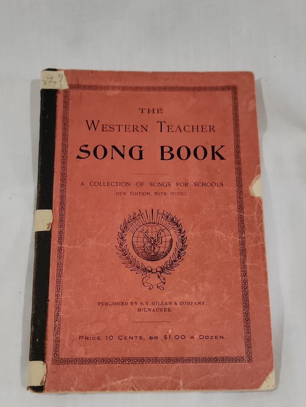 Vintage 1907 The Western Teacher Song Book - Softcover